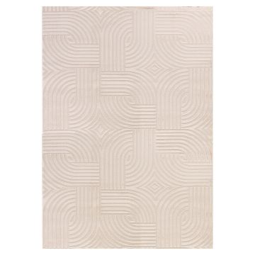 Sahara Lirix koberec nízky vlas obdĺžnik 280x370cm béžová