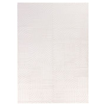 Sahara Lirix koberec nízky vlas behúň 80x150cm krémová
