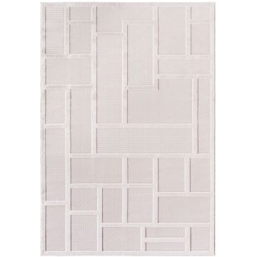 Doha Lunox koberec nízky vlas behúň 80x250cm krémová