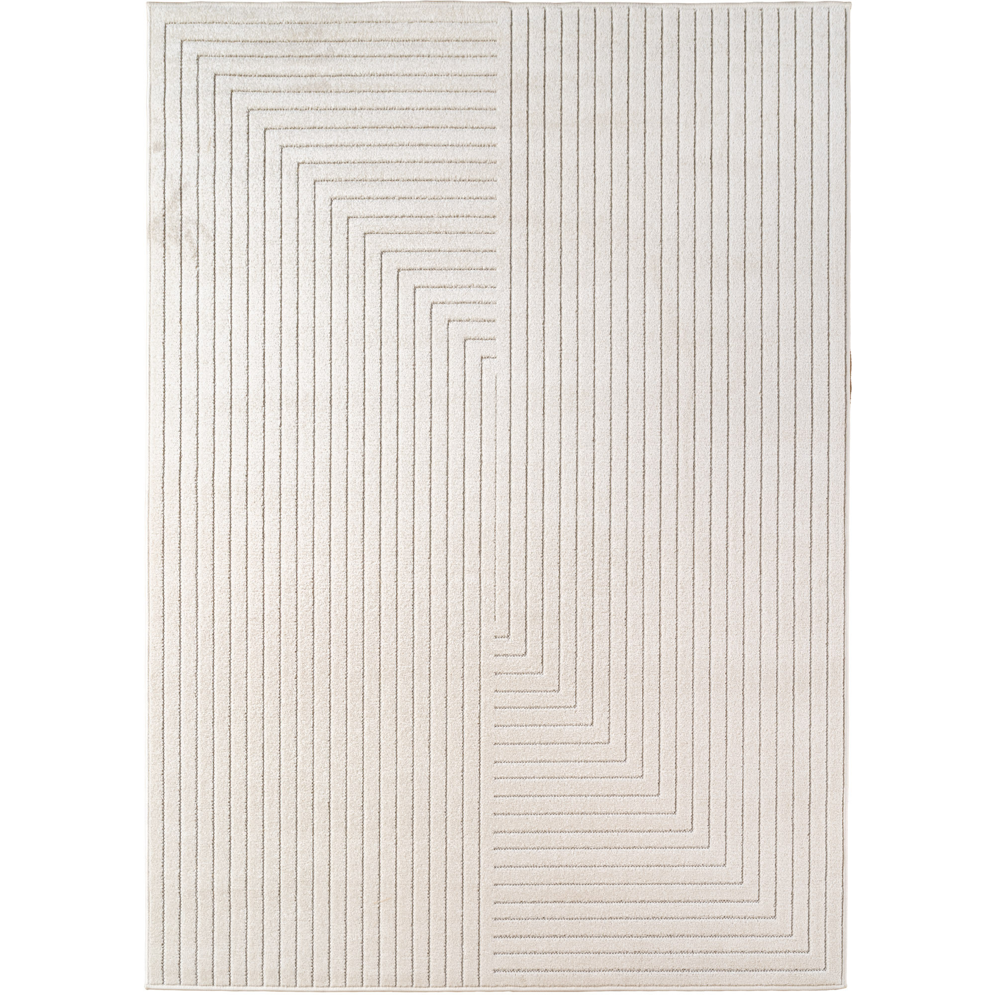 Nova Luo koberec nízky vlas obdĺžnik 160x230cm krémová