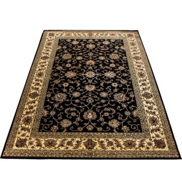 Marrakesh Layla koberec nízky vlas obdĺžnik 240x340cm čierna