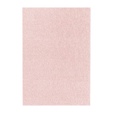 Nizza koberec slučkový vlas obdĺžnik 200x290cm ruža