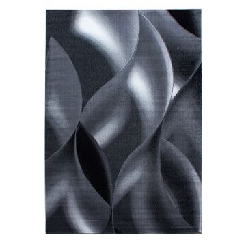 Plus Scala koberec nízky vlas obdĺžnik 140x200cm čierna