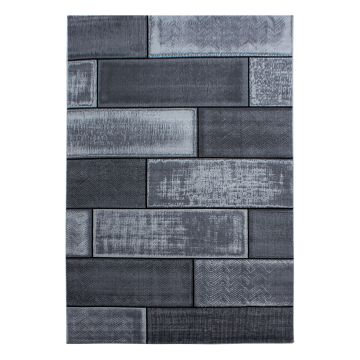 Plus Wallz koberec nízky vlas obdĺžnik 280x370cm čierna