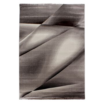 Miami Hios koberec nízky vlas obdĺžnik 140x200cm hnedá