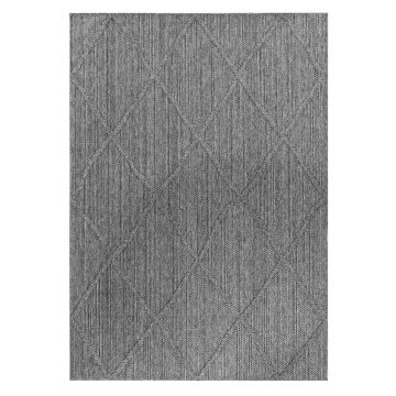 Patara Baka vonkajší koberec nízky vlas obdĺžnik 240x340cm sivá